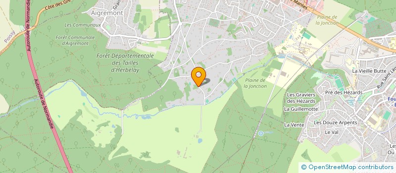 localisation de l'entreprise COPR LES HARAS DE JOYENVAL 12 CHE DE LA TUILERIE 78 CHAMBOURCY  CHAMBOURCY