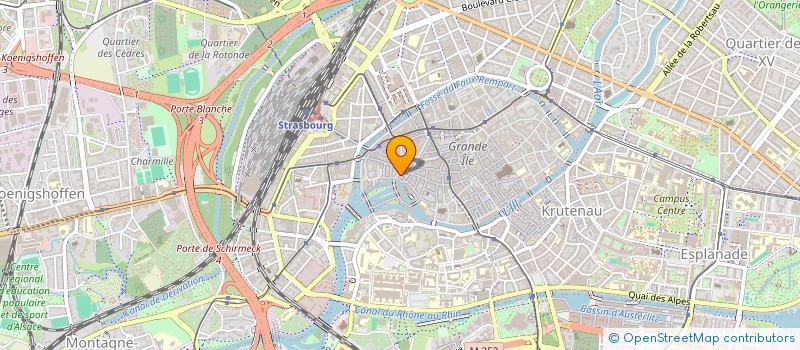 localisation de l'entreprise COPR LES MEUNIERS à STRASBOURG