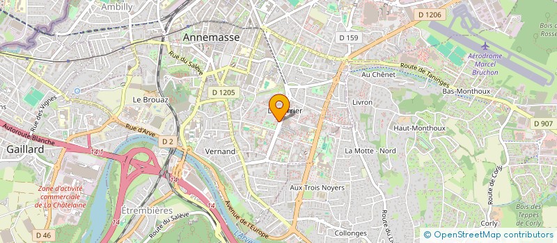 localisation de l'entreprise COPR LES NARCISSES DIX  ANNEMASSE