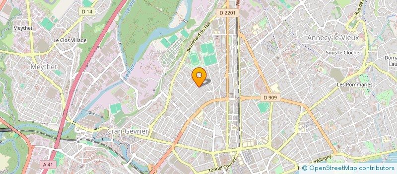 localisation de l'entreprise COPR LES OISEAUX  ANNECY