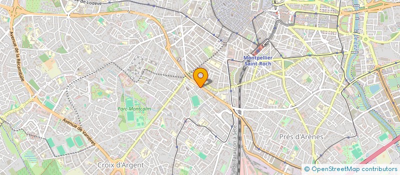 localisation de l'entreprise COPR *LES SOPHORAS à MONTPELLIER