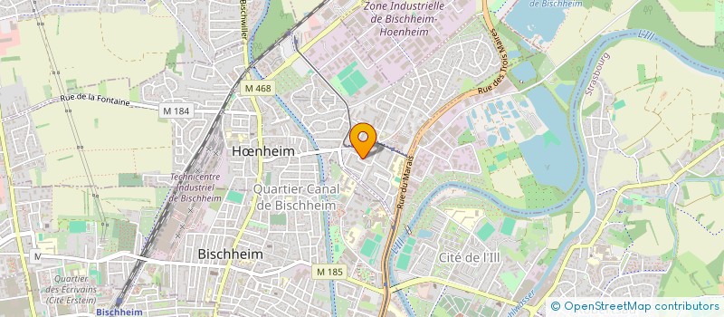 localisation de l'entreprise COPR LICHTENBERG  HNHEIM