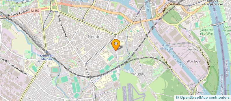 localisation de l'entreprise COPR MAGNOLIA à STRASBOURG
