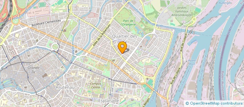 localisation de l'entreprise COPR MARYJO à STRASBOURG