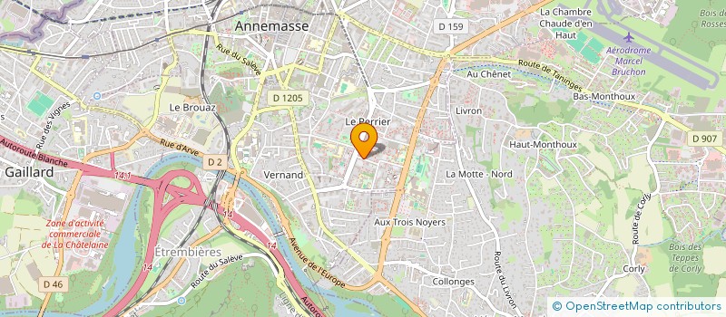 localisation de l'entreprise COPR MUSIGNY  ANNEMASSE