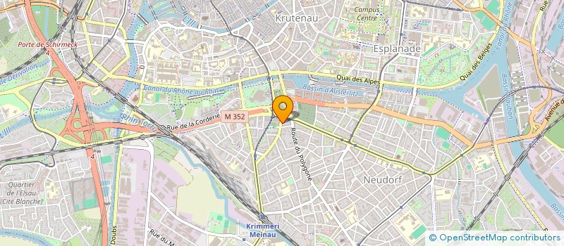 localisation de l'entreprise COPR NEUVILLE à STRASBOURG