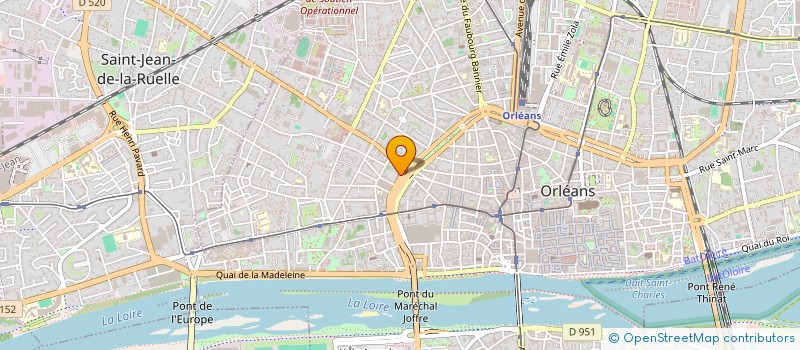 localisation de l'entreprise COPR ORLEANS DEUX MILLE  ORLEANS