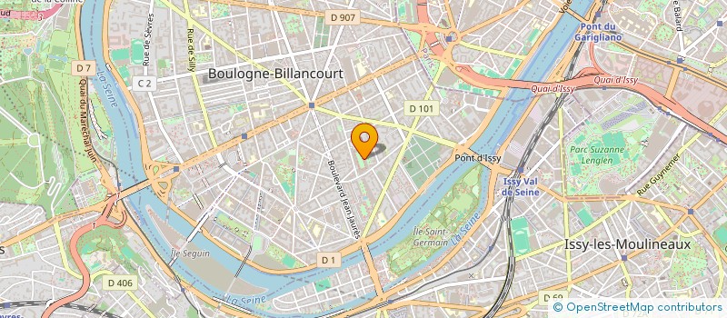 localisation de l'entreprise COPR PL CORNEILLE RACINE 92 BOULOGNE BILLANCOURT à BOULOGNE-BILLANCOURT