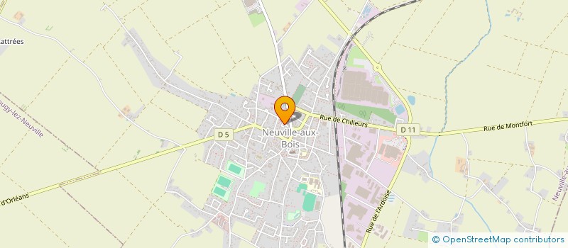 localisation de l'entreprise COPR PLACE STE CROIX à NEUVILLE-AUX-BOIS