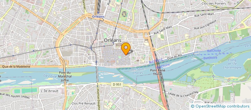 localisation de l'entreprise COPR PUIT DE LINIERE à ORLEANS