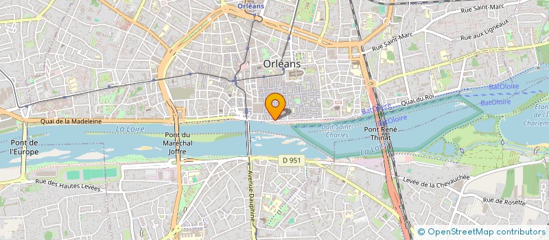 localisation de l'entreprise COPR QUAI CHATELET à ORLEANS