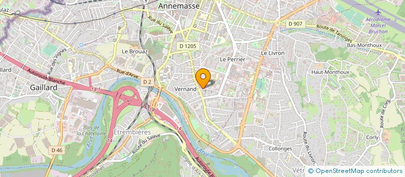 localisation de l'entreprise COPR R DES FONTAINES ASSE  ANNEMASSE