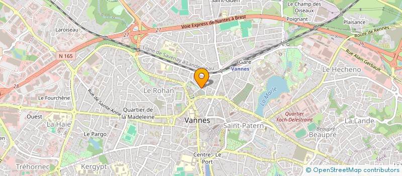 localisation de l'entreprise COPR RENAISSANCE à VANNES