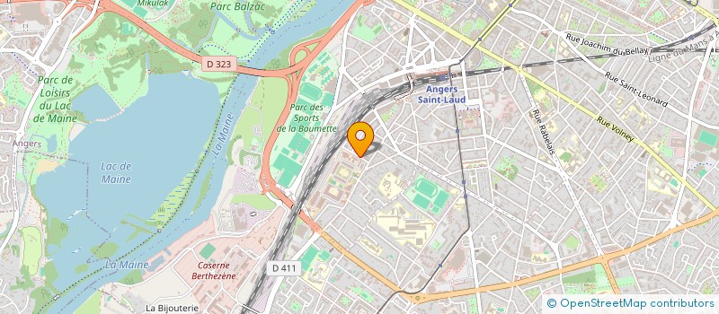 localisation de l'entreprise COPR RES COLBERT à ANGERS