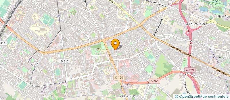 localisation de l'entreprise COPR RES DE LATTRE TASSIGNY à ANGERS