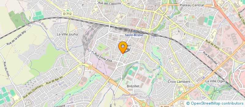 localisation de l'entreprise COPR RES DES JARDINS à SAINT-BRIEUC