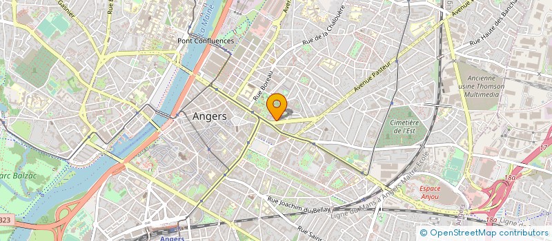localisation de l'entreprise COPR RES DES PLANTES à ANGERS