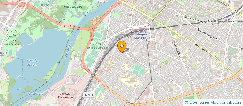 localisation de l'entreprise COPR RES EBLE VOTIER à ANGERS