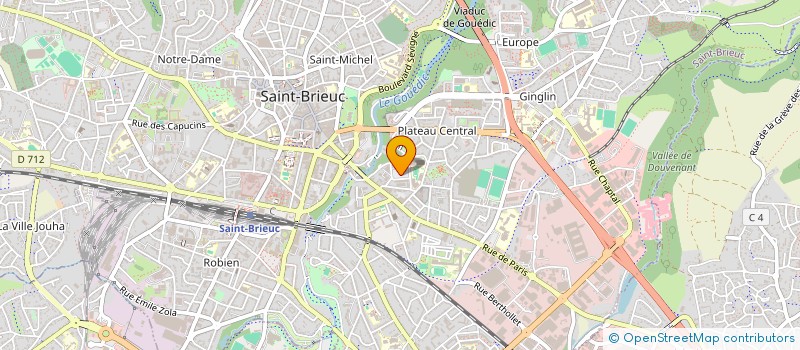 localisation de l'entreprise COPR RES LA VALLEE à SAINT-BRIEUC