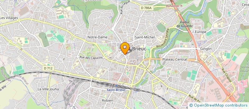 localisation de l'entreprise COPR RES LAFAYETTE à SAINT-BRIEUC