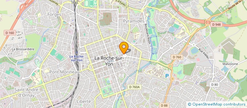 localisation de l'entreprise COPR RES LE CASTELLI à LA ROCHE-SUR-YON