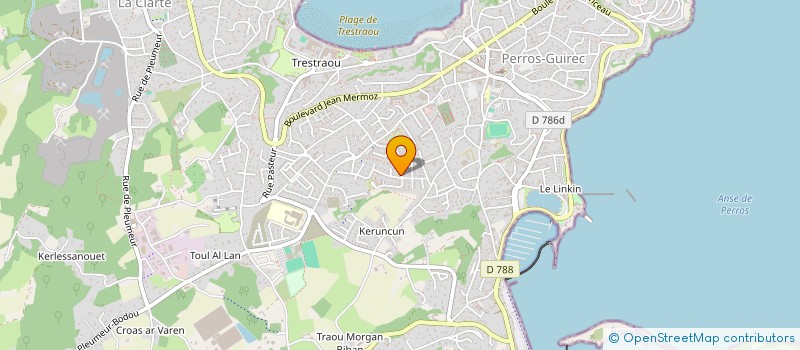 localisation de l'entreprise COPR RES LE ROIC à PERROS-GUIREC
