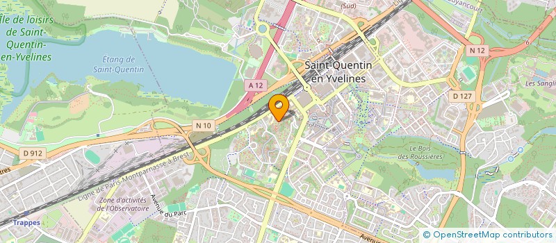 localisation de l'entreprise COPR RES LES PRES 78180 MONTIGNY LE BRETONNEUX  MONTIGNY-LE-BRETONNEUX