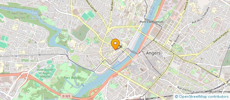 localisation de l'entreprise COPR RES LES TOURELLES à ANGERS