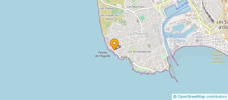 localisation de l'entreprise COPR RES MER ET SOLEIL à LES SABLES D'OLONNE