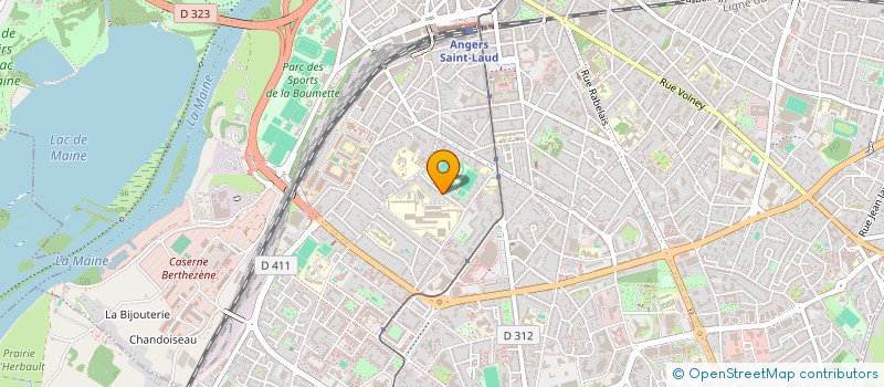localisation de l'entreprise COPR RES NICOLAS BATAILLE à ANGERS