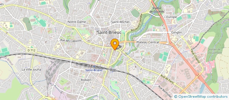 localisation de l'entreprise COPR RES PIERRE LOTI à SAINT-BRIEUC