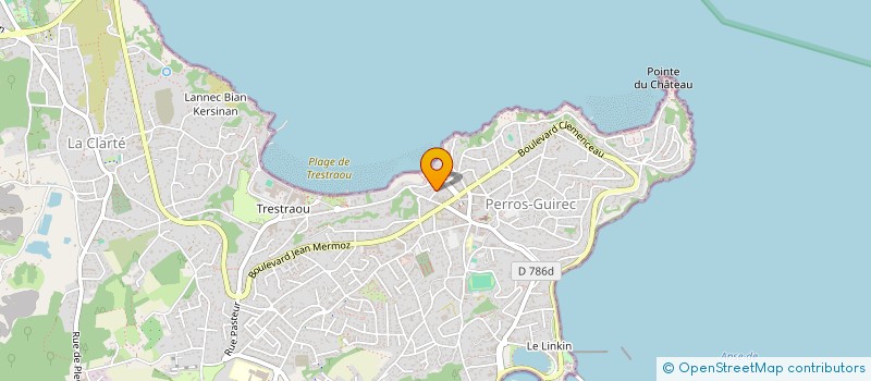 localisation de l'entreprise COPR RES PORS NEVEZ à PERROS-GUIREC
