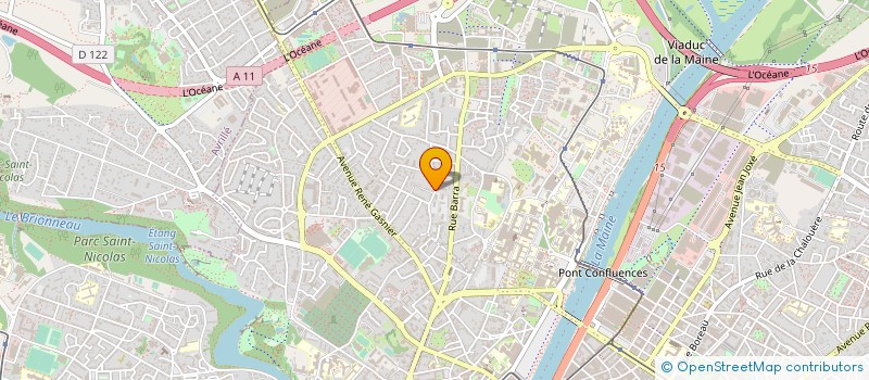 localisation de l'entreprise COPR RES PREDALI à ANGERS