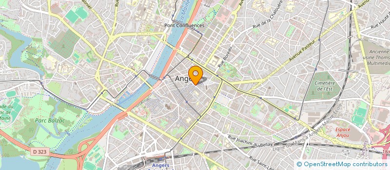 localisation de l'entreprise COPR RES R DU MAIL à ANGERS