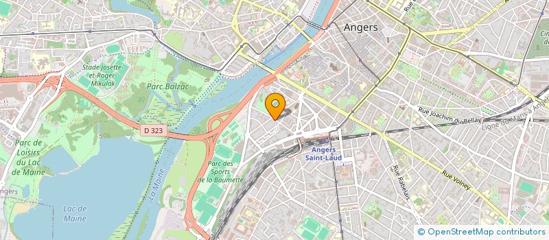 localisation de l'entreprise COPR RES R FAIDHERBE à ANGERS