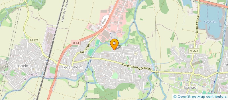 localisation de l'entreprise COPR RES ST ULRICH 3  FEGERSHEIM