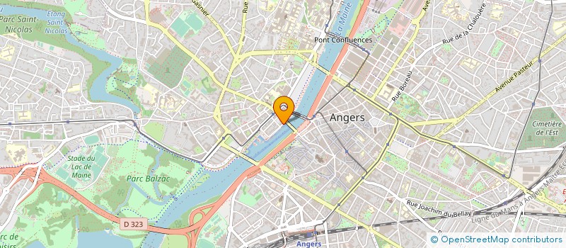 localisation de l'entreprise COPR RES VAL D OR I à ANGERS