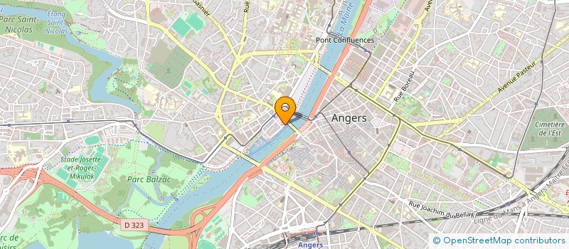 localisation de l'entreprise COPR RES VAL D OR III à ANGERS