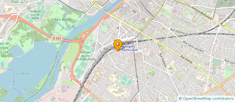localisation de l'entreprise COPR RES VAUBAN à ANGERS