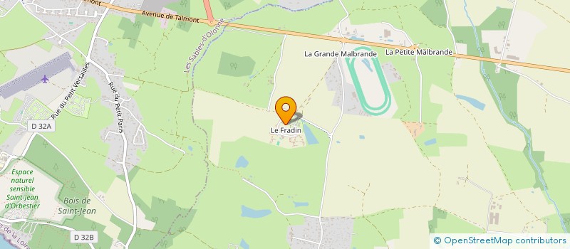 localisation de l'entreprise COPR RES VILLAGE DE LA MER  TALMONT-SAINT-HILAIRE