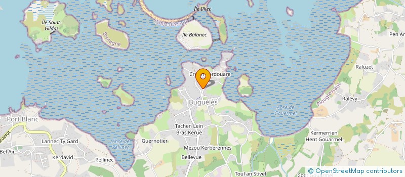 localisation de l'entreprise COPR RES VILLAS PORT BLANC  PENVENAN