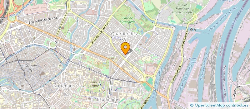 localisation de l'entreprise COPR RESID DE LA MARNE à STRASBOURG