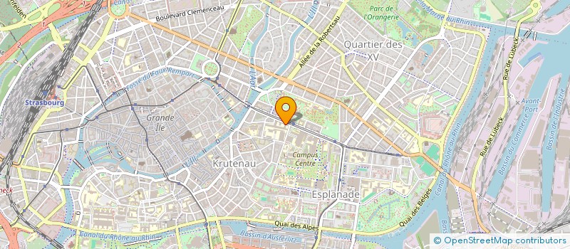 localisation de l'entreprise COPR RESID DES PECHEURS à STRASBOURG