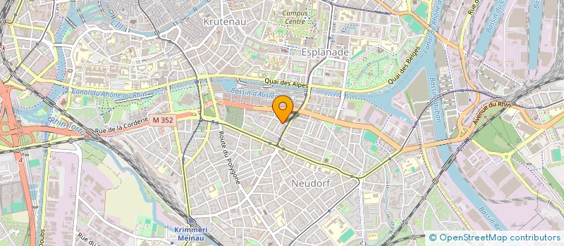 localisation de l'entreprise COPR RESID LE HOHNECK  STRASBOURG