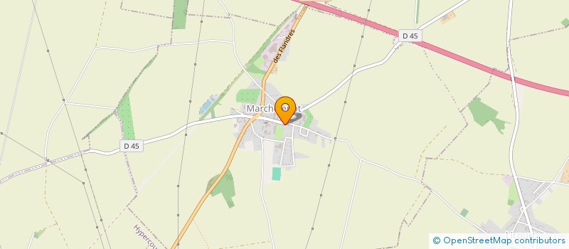 localisation de l'entreprise COPR. RESIDENCE AMANDINE  PERONNE