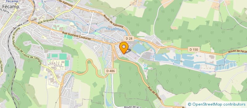 localisation de l'entreprise COPR RESIDENCE ANDREA  FECAMP