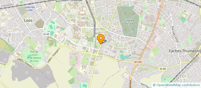 localisation de l'entreprise COPR. RESIDENCE ANITA  LOOS