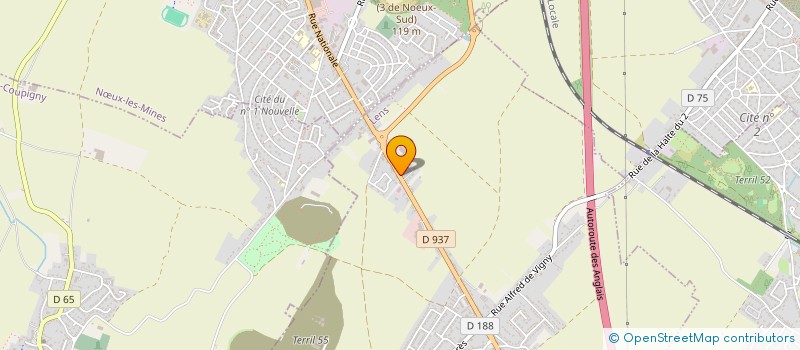 localisation de l'entreprise COPR RESIDENCE DAPHNE  SAINS-EN-GOHELLE