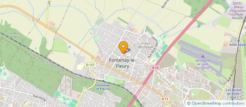 localisation de l'entreprise COPR RESIDENCE DU SOLEIL 5 RUE PASTEUR 78330 FONTENAY LE FLEURY à FONTENAY LE FLEURY