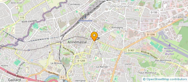 localisation de l'entreprise COPR RESIDENCE ETOILE  ANNEMASSE